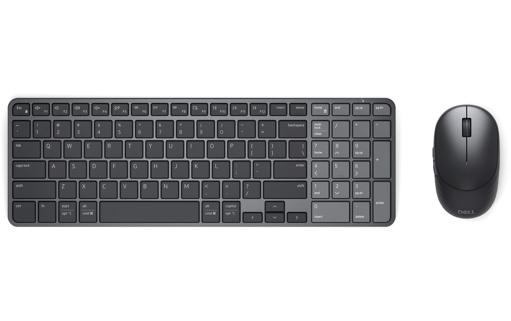 Dell Ensemble clavier-souris Pro 7 KM746 sans fil QWERTZ CH Graphite