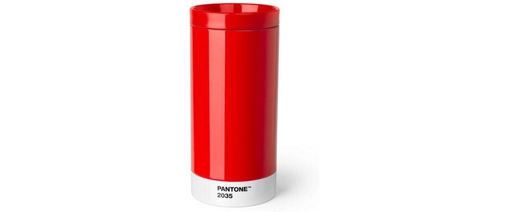 Pantone by Copenhagen Design Gobelet 430 ml, Rouge