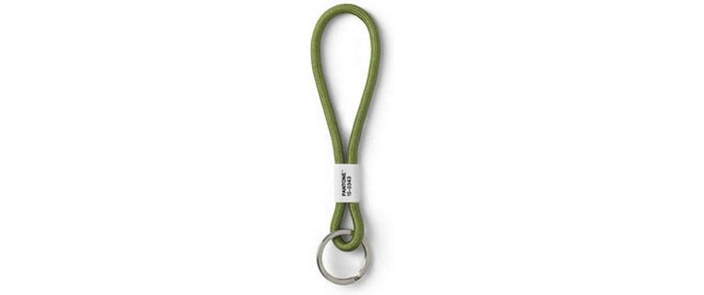 Pantone by Copenhagen Design Chaîne de clés Nylon court vert 18 x 3.3 cm