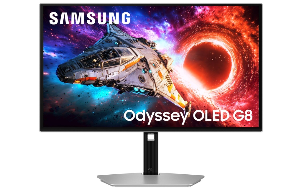 Samsung Moniteur Odyssey G80SH OLED, 4K UHD, 240 Hz, argent