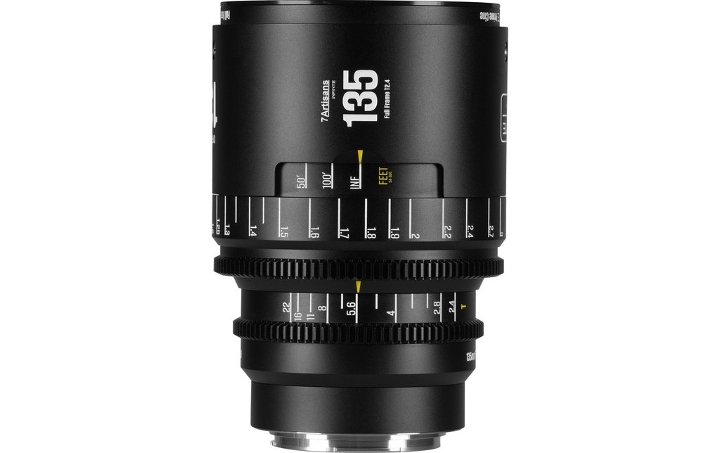 7Artisans Longueur focale fixe 135mm T/2.4 INFINTE Noir – Canon EF