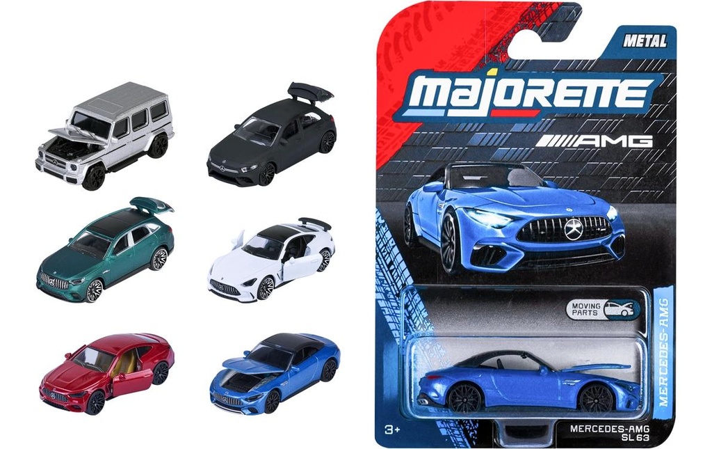 Majorette Modèle réduit de voiture Métal, 1:64