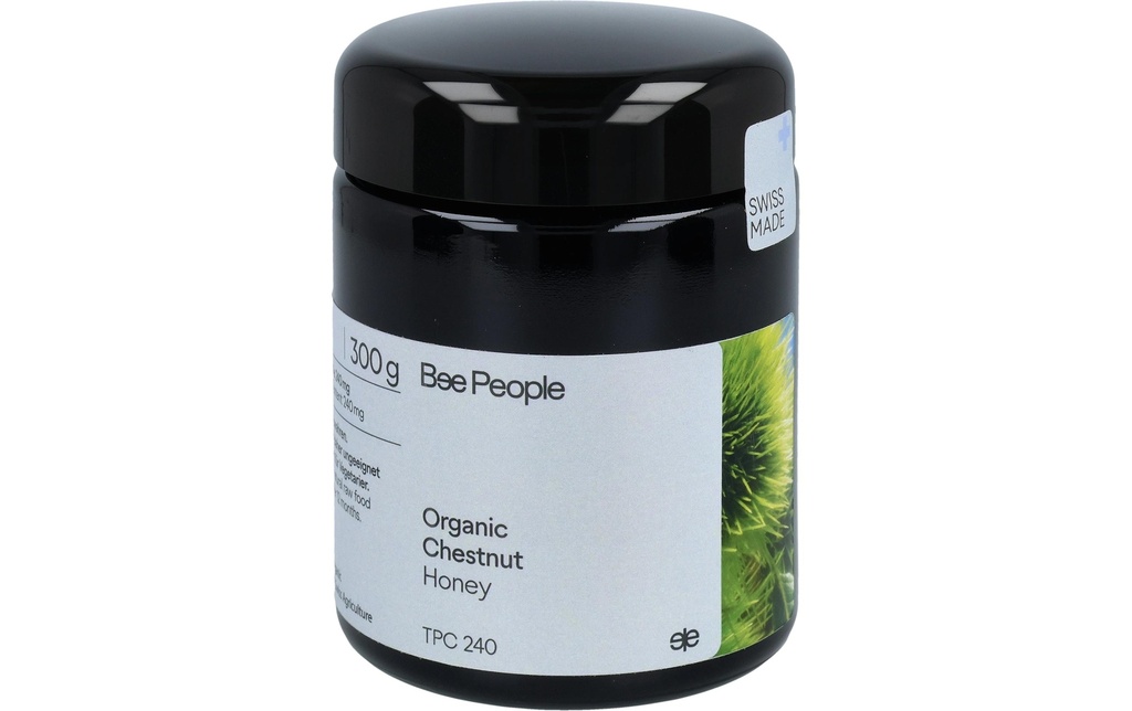 Bee People BeepeopleBio Miel de châtaigne 300 g Bio, 300 g