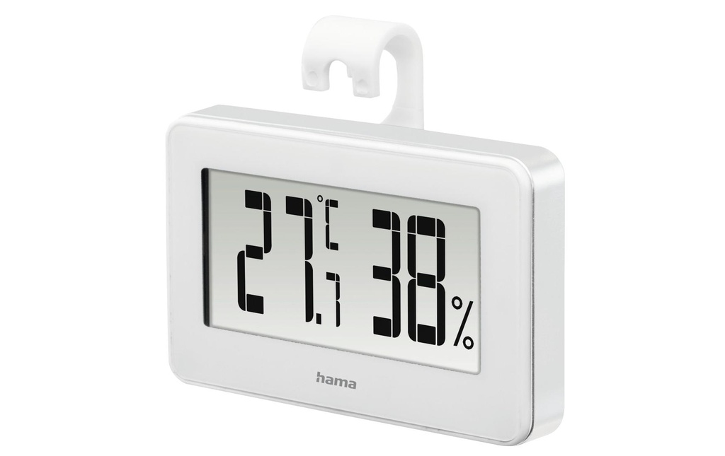 Hama Thermo-hygromètre Mini Digital Blanc