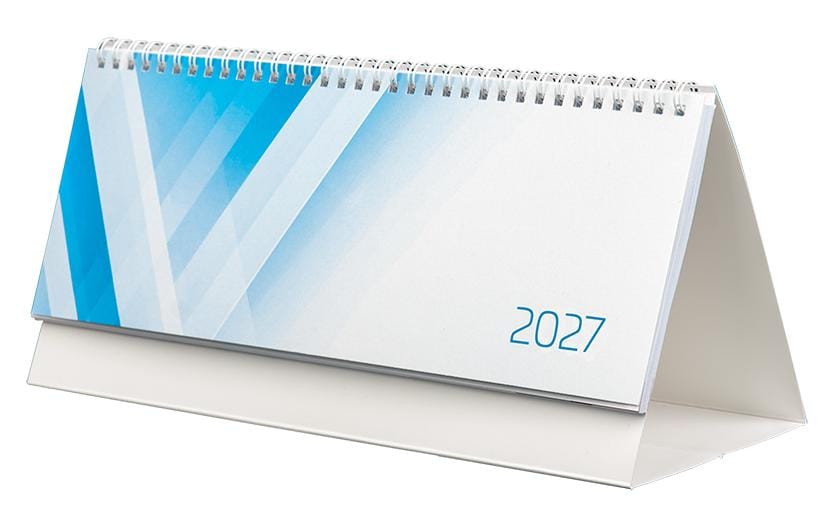 Simplex Calendario della lavagna Minuteur horizontal 2027 Blanc 29.7 x 10.5 cm
