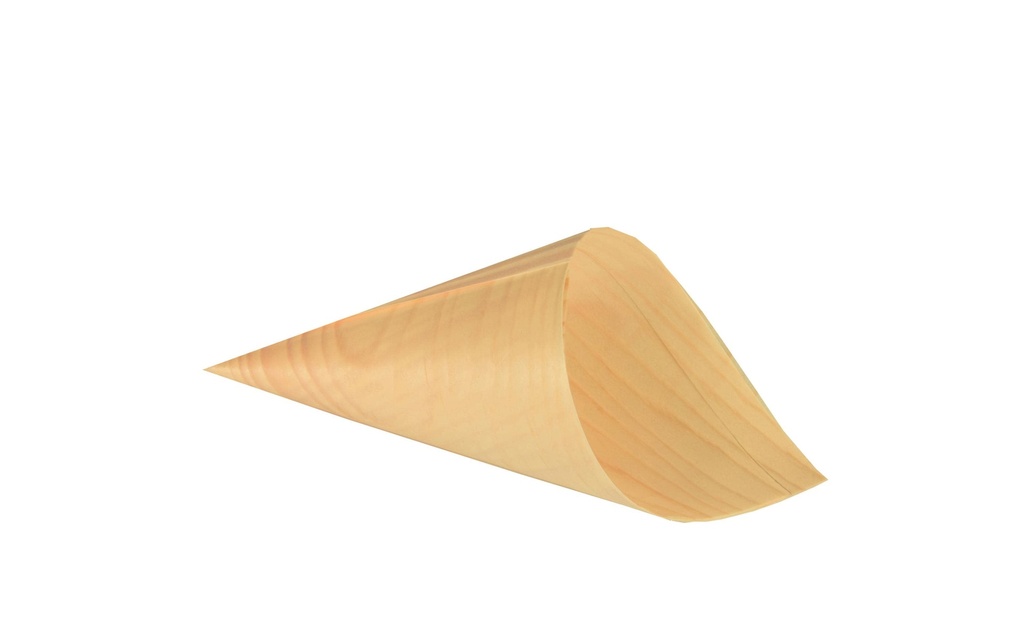 Papstar Pure Sacs à cône bois 50 pièces