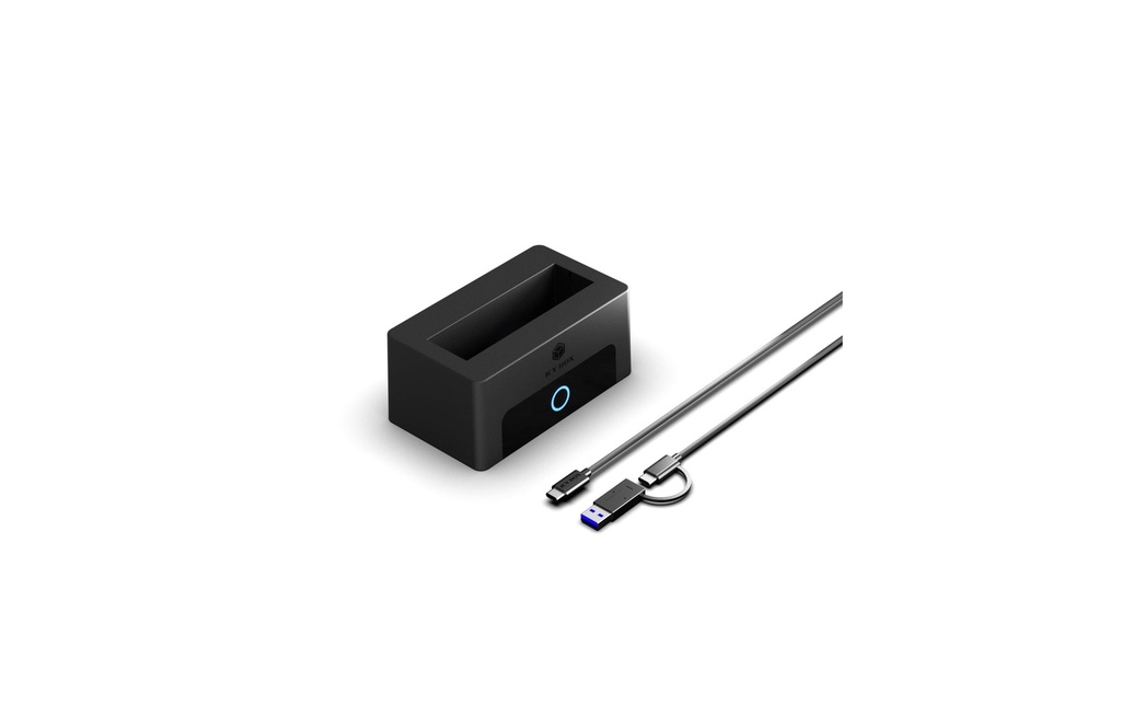 ICY BOX Station d'accueil Spade Dock 1123 pour disques durs/SSD 2.5/3.5 pouces et M.2