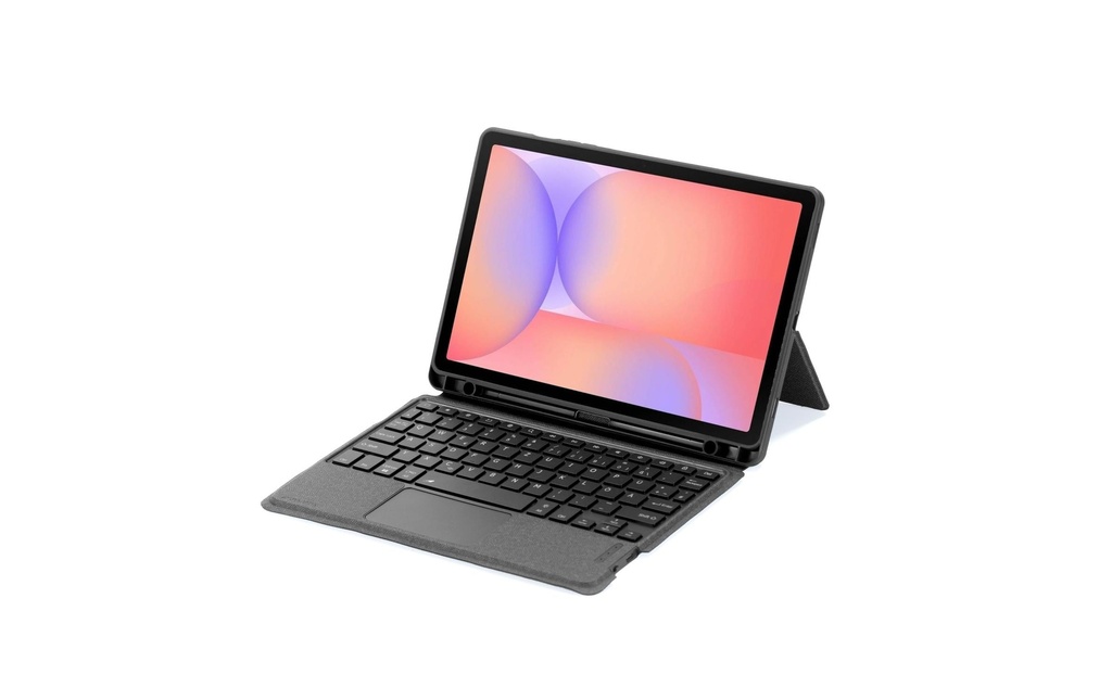 4smarts Étui-clavier Solid Pro pour Galaxy Tab S10 Lite Gris