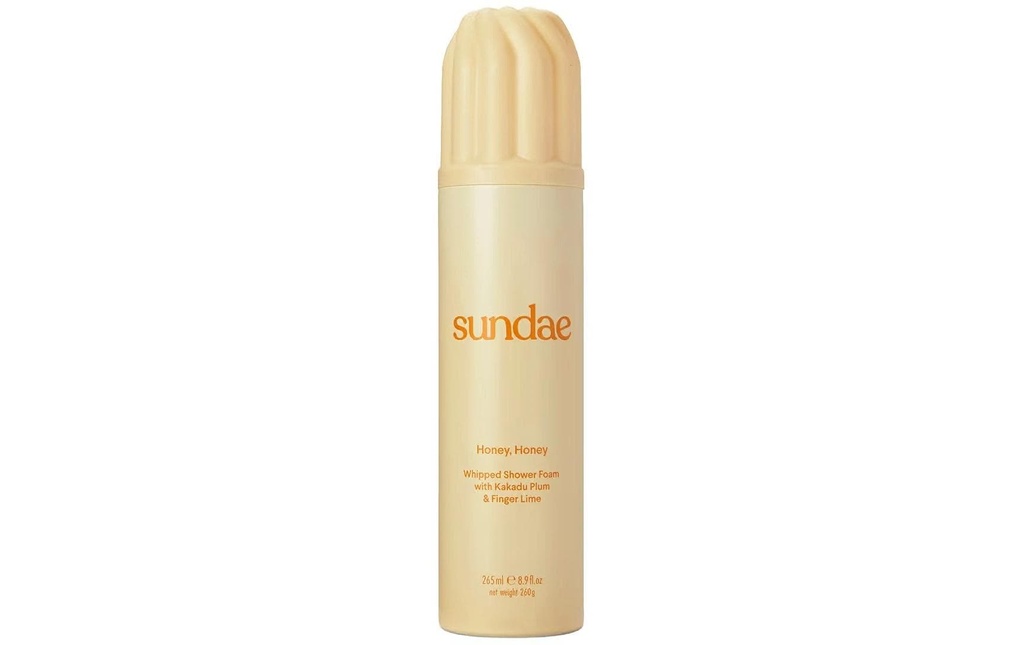 sundae Mousse de douche Shower Foam Honey Honey 265 ml