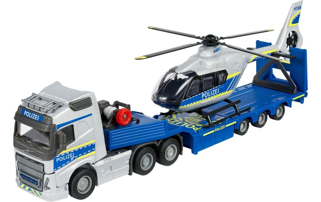 Majorette Camion + Hélicoptère