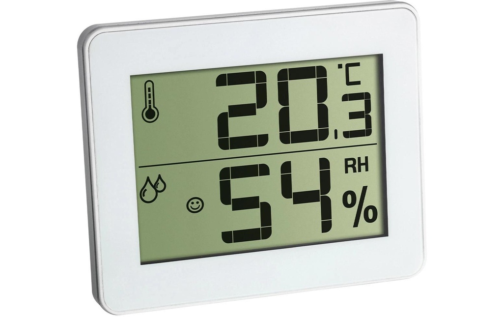 TFA Dostmann Thermo/hygromètre 30.5027.02 Blanc