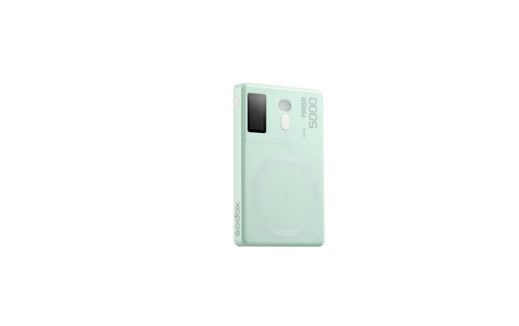 Godox MA5R Lumière RGB LED pour smartphone avec powerbank vert menthe