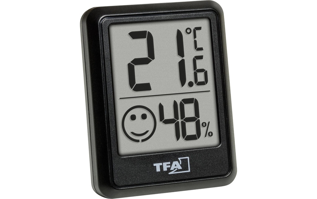 TFA Dostmann Thermo/hygromètre 30.5060.01.03 Noir