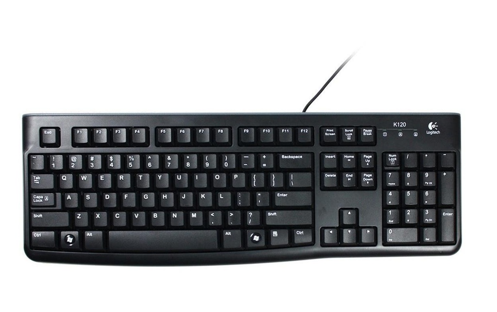 Logitech Clavier K120 Business disposition informatique