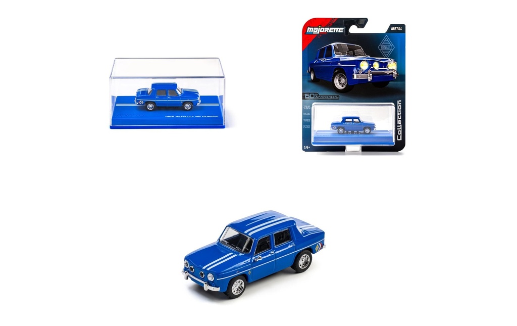 Majorette R8 Gordini 1966 Bleu 1:64