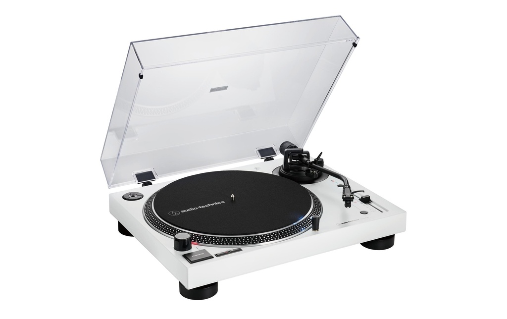 Audio-Technica Tourne-disque AT-LP120X USB Blanc