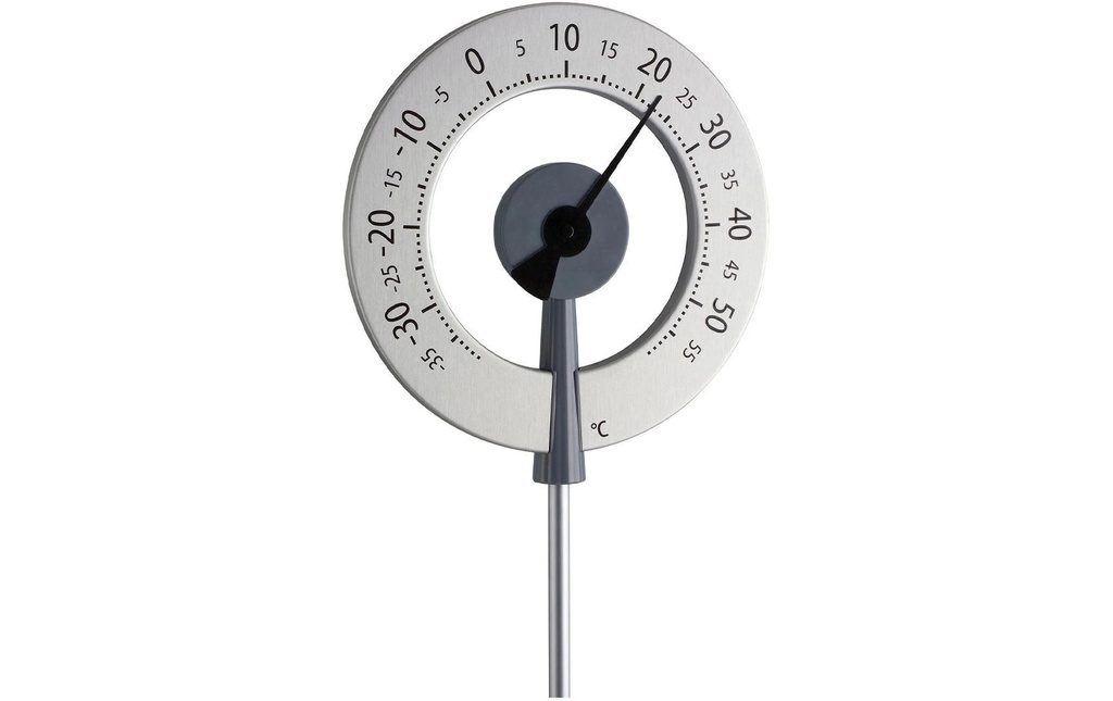 TFA Dostmann Thermomètre de jardin analogique design LOLLIPOP 12.2055