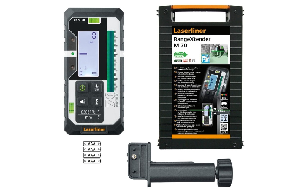 Laserliner Ricevitore laser RangeXtender M70 pour les lasers à ligne verte