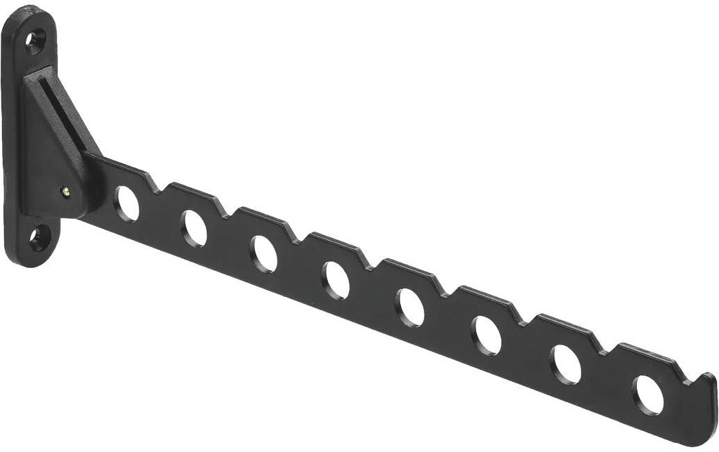 HETTICH Eelévateur de vêtements 310 mm Noir