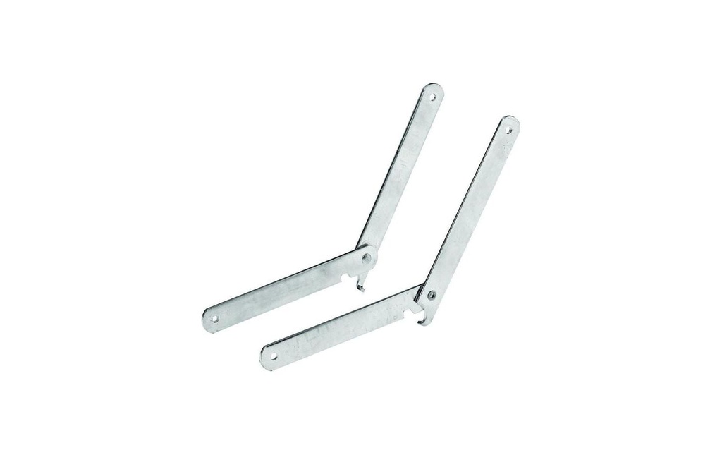 HETTICH Support rabattable Métal 150 x 15 mm