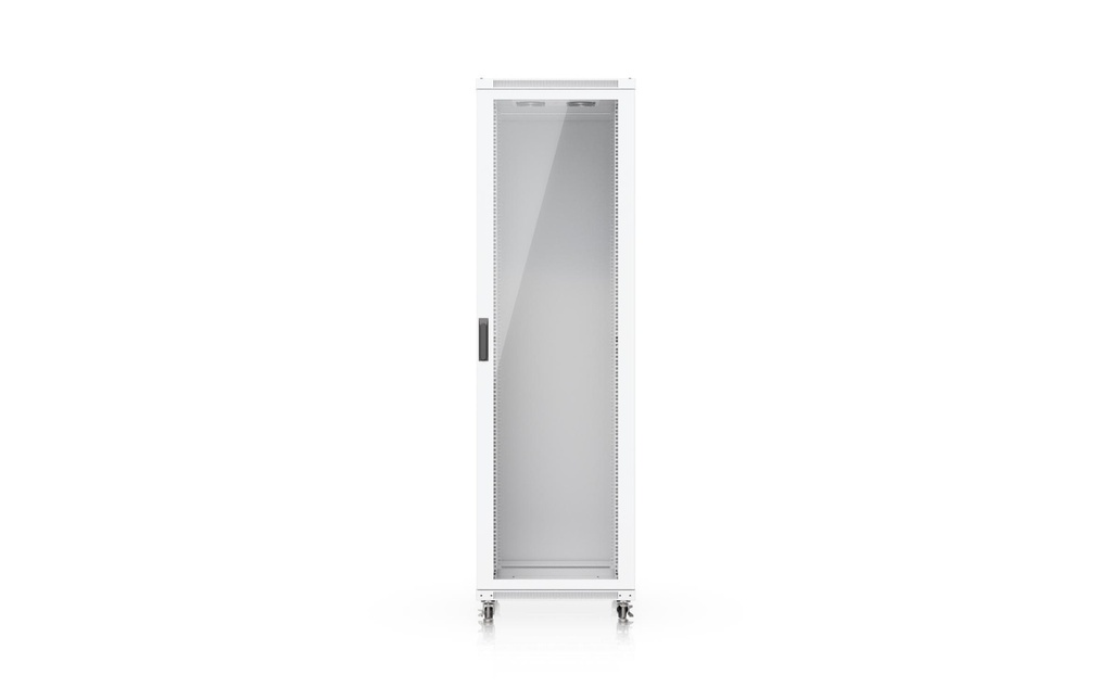 Ubiquiti Armoire réseau 42U 42HE / Blanc,  Porte vitrée