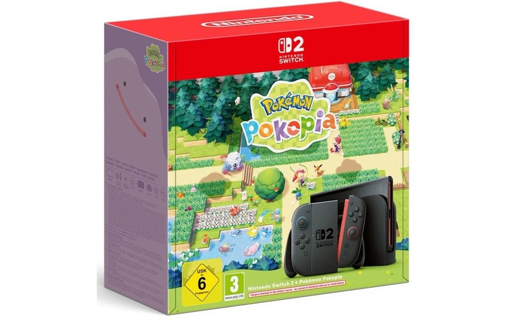 Nintendo Switch 2 + coffret Pokémon Pokopia
