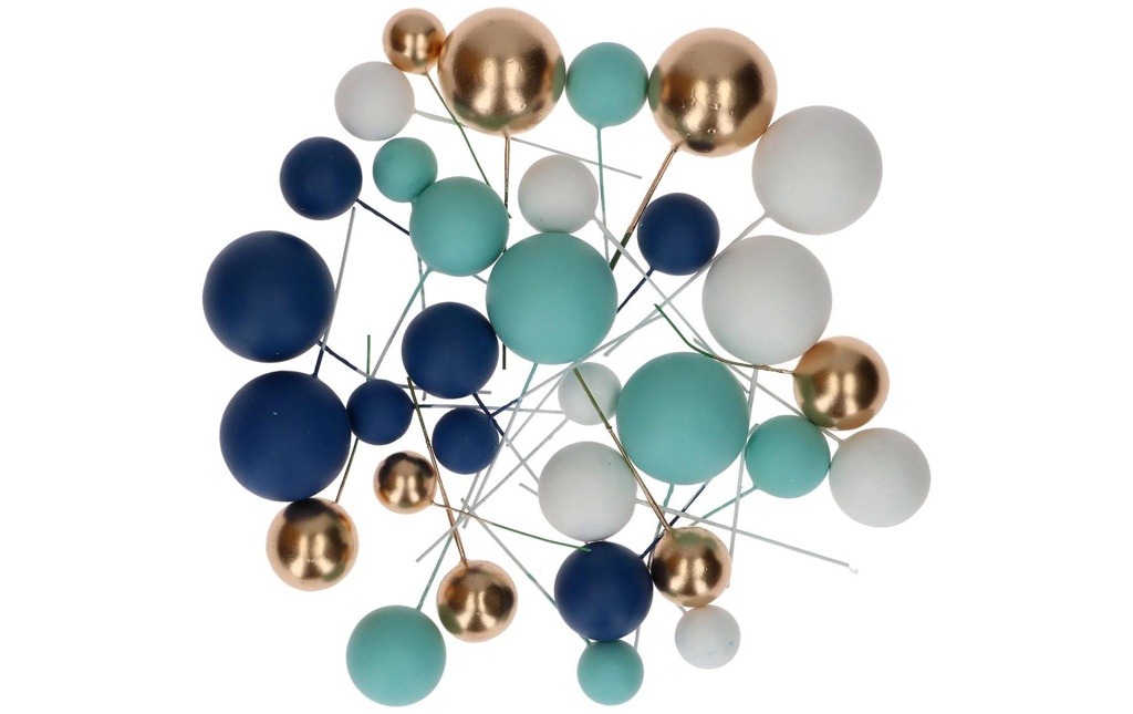 BackshopSchweiz Set de fiches Simply Making Bubbles, Bleu