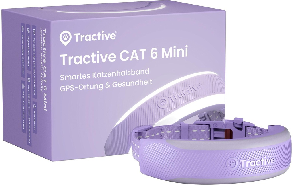 tractive Tractive CAT 6 mini – lavande