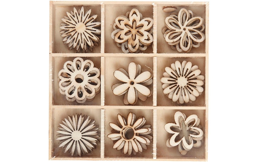 Creativ Company Décoration à éparpiller Fleurs 45 pièces