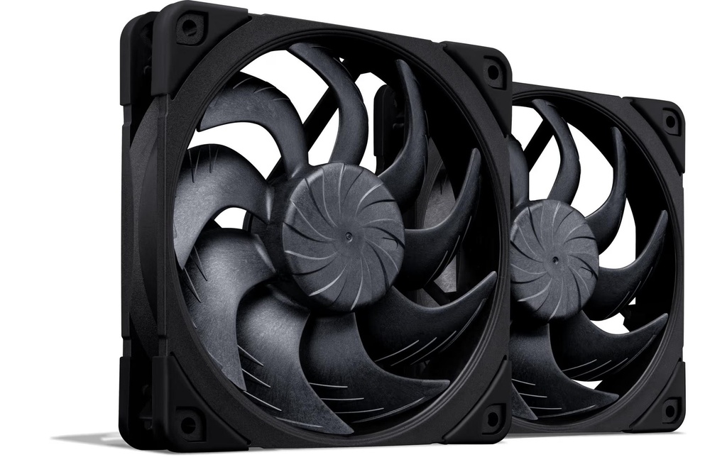 Noctua NF-A12 x 25 G2 SX2-PP Lot de 2 PWM noir chromax.black