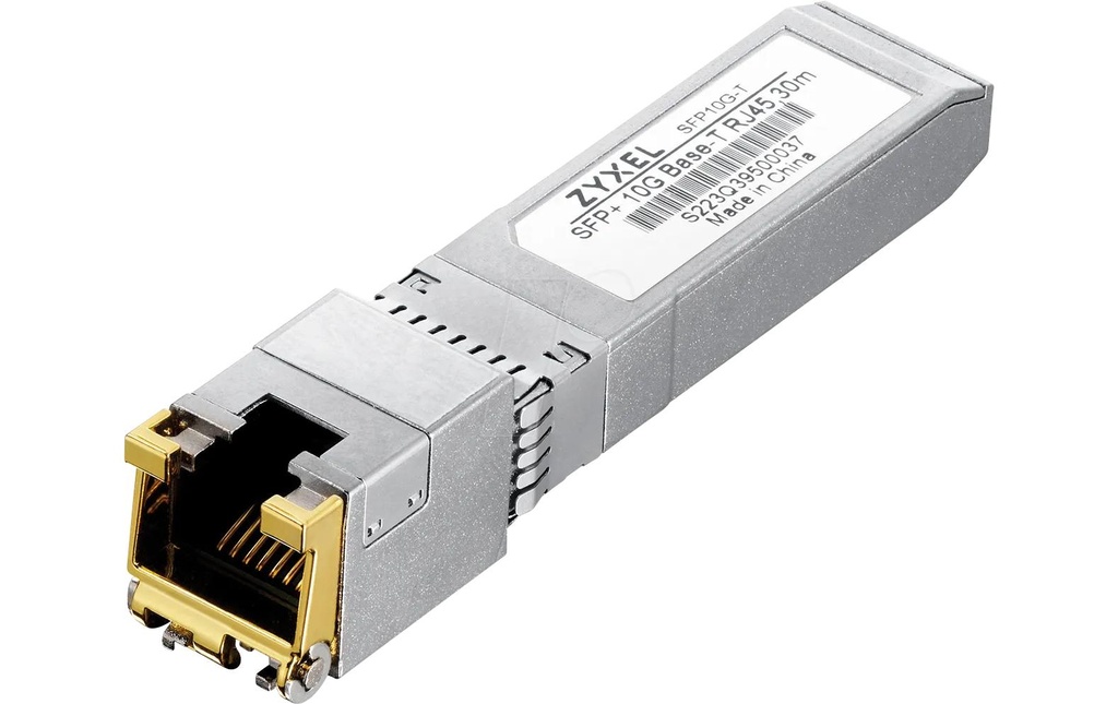 Zyxel Émetteur-récepteur SFP Module RJ45 de 10 Go