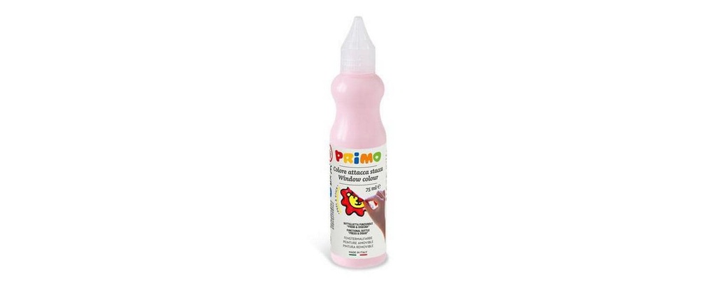 Primo Peinture pour vitraux 75 ml, Rose