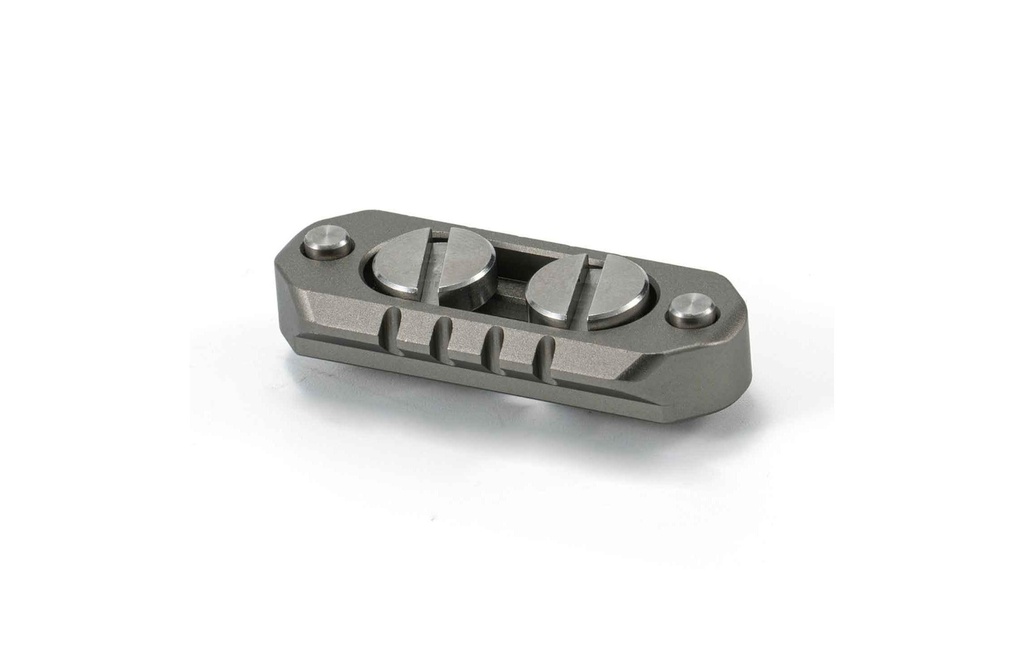Tilta Fixation sur rail OTAN 18 mm, gris titane