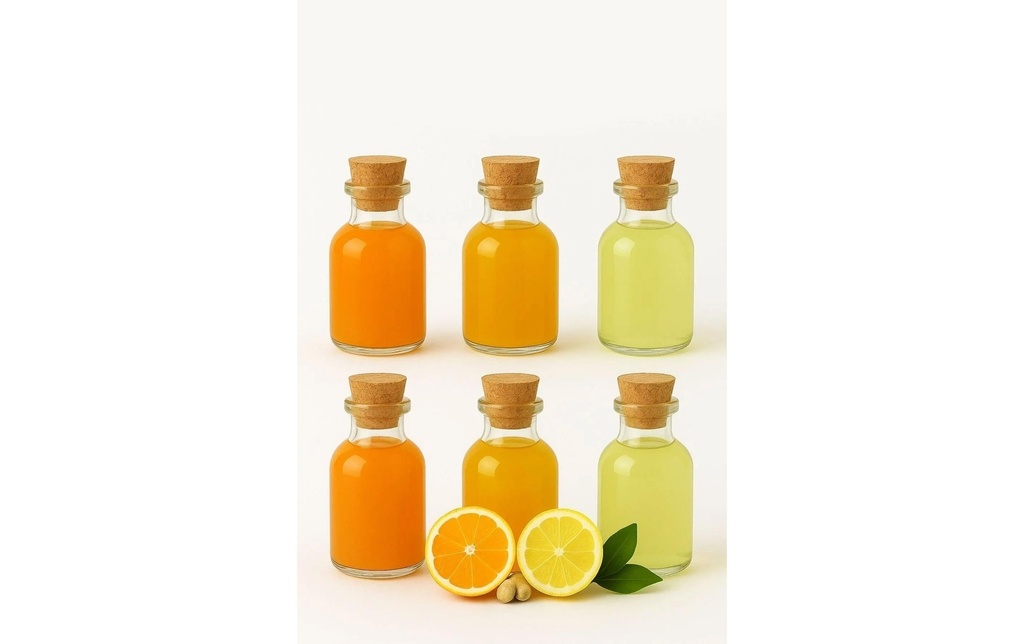 Hermia bouteilles en verre 50 ml, 6 Pièce/s