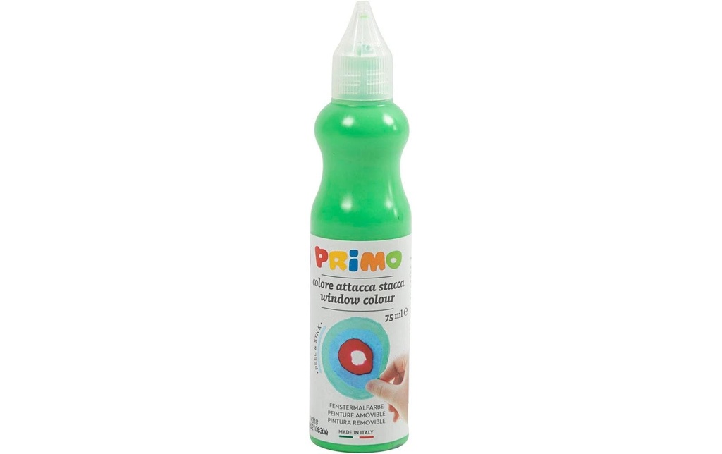 Primo Peinture pour fenêtres, verte, 75 ml / 1 flacon 75 ml, Vert clair