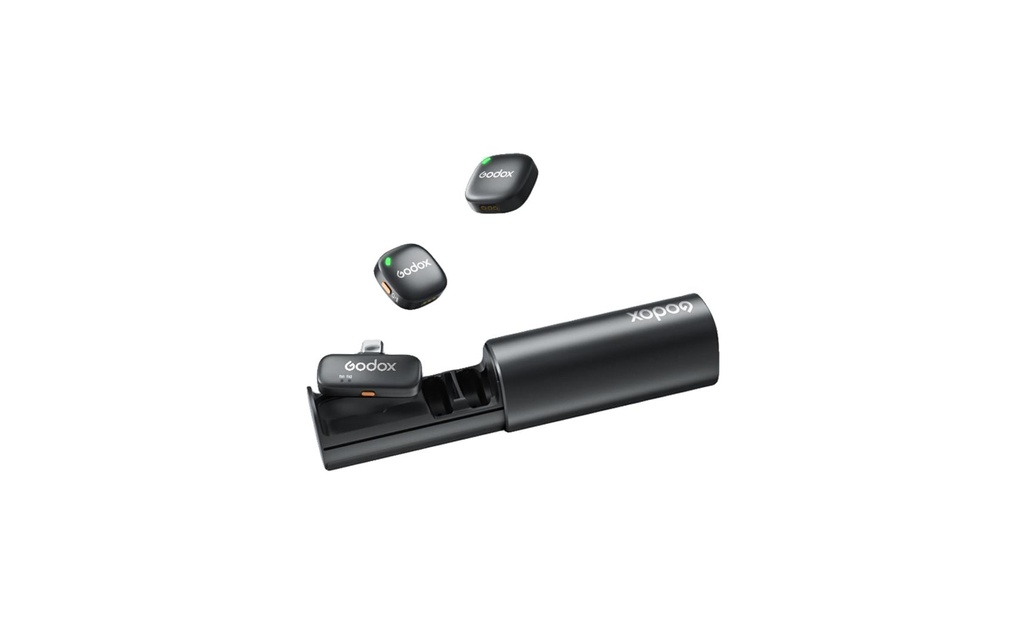 Godox C01 Kit1 2.4 GHz, USB-C, portée de 200 m, noir