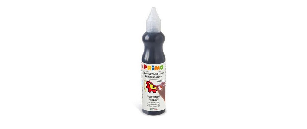Primo Peinture pour vitraux 75 ml, Noir
