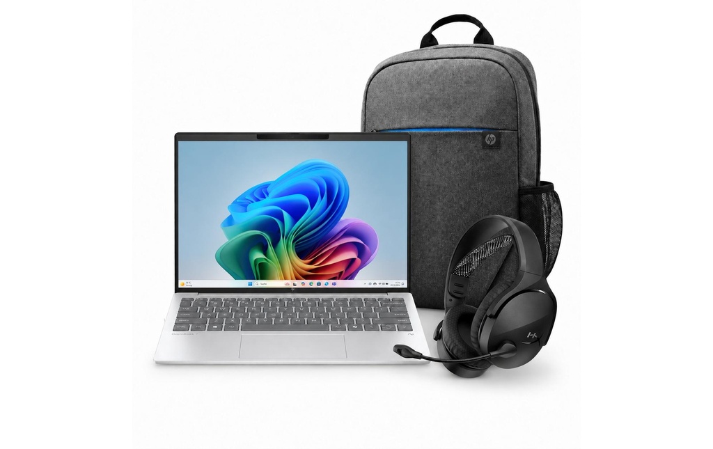HP Kit OmniBook 7 Aero 13 avec HyperX et sac à dos