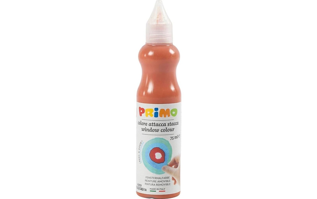 Primo Peinture pour fenêtres, marron, 75 ml / 1 flacon 75 ml, siena