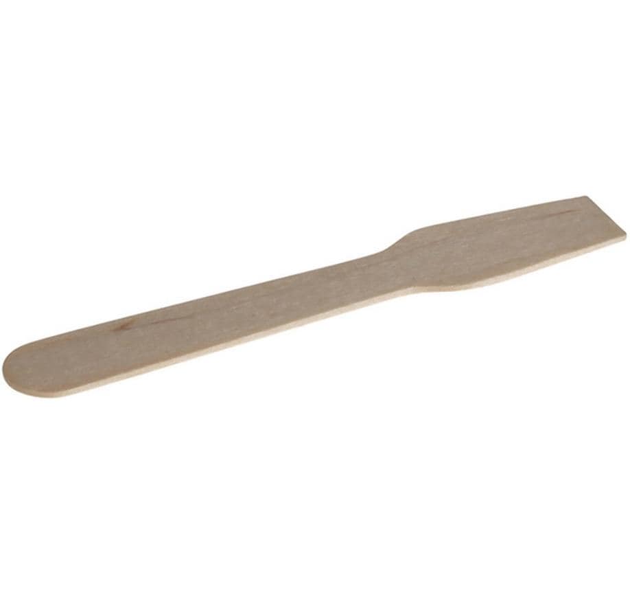 belesse nature Cuillère à glace/cuillère à glace en bois 150 Pièce/s