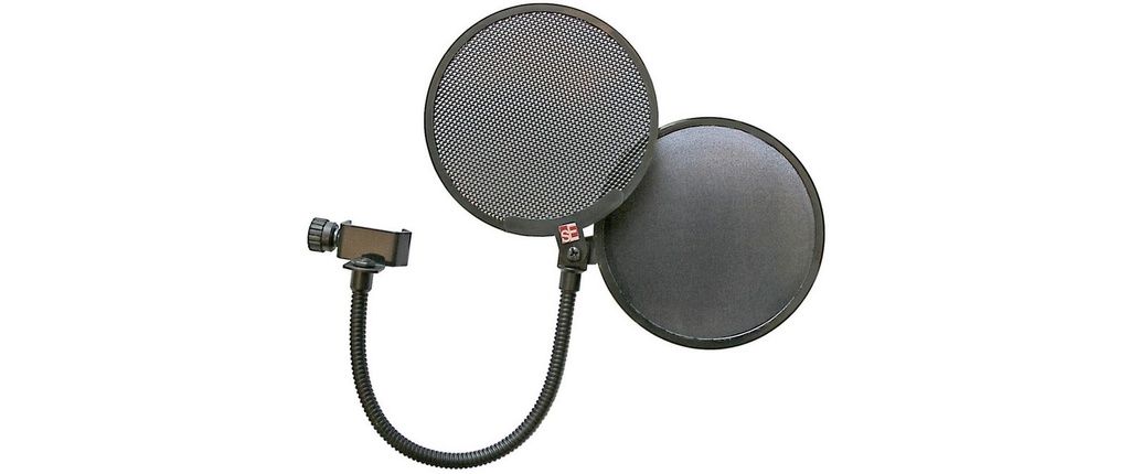 sE Electronics Dual Pro Pop Filtres en métal et en nylon