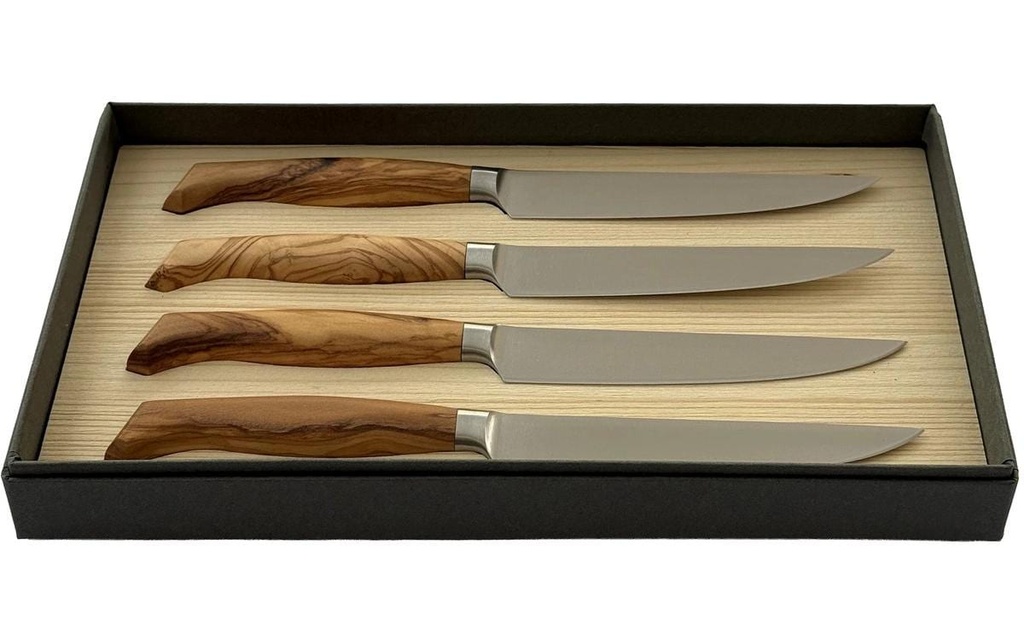 Wok Couteau à steak Brun clair