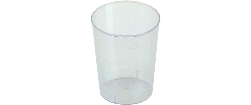 belesse Gobelet à shot PP 4 cl 50 Pièce/s