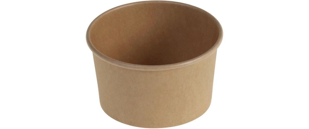 belesse Gobelet à soupe Kraft/PE 280 ml 25 Pièce/s