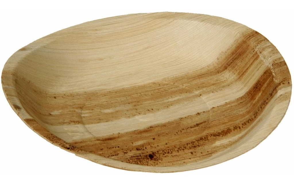 belesse nature Assiette feuille de palme 25 Pièce/s