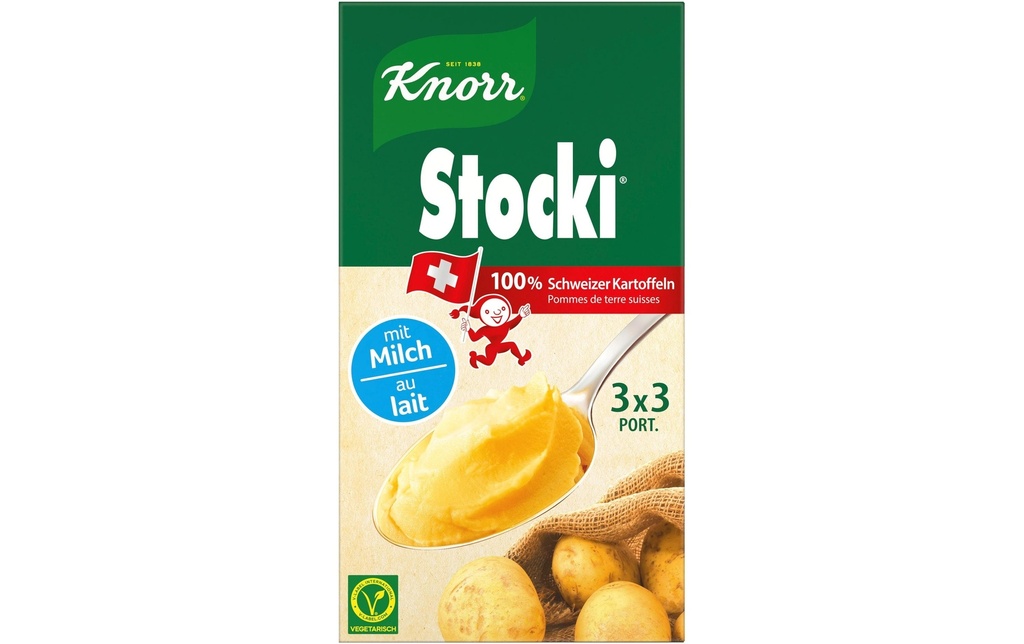 Knorr Stocki: purée de pommes de terre au lait