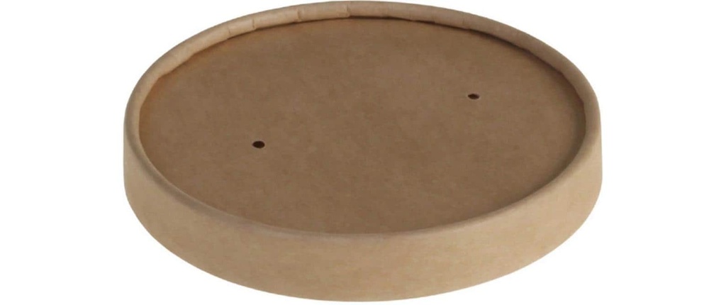 belesse Couvercle Kraft/PE brun 25 Pièce/s