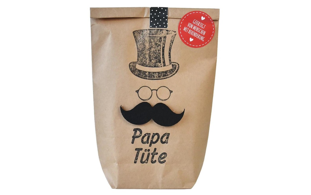 Wunderle Sac à merveilles Papa 14 x 22 cm Divers contenus