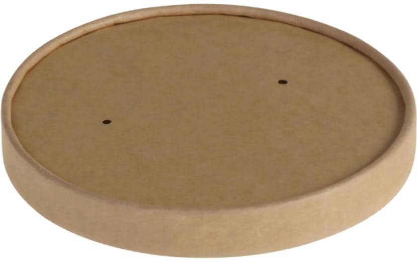 belesse Couvercle Kraft/PE brun 25 Pièce/s