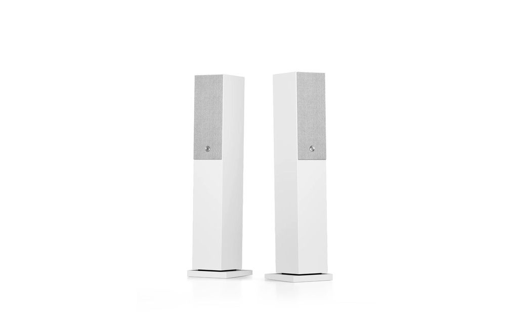 Audio Pro Paire d’enceintes de sol A38 Blanc